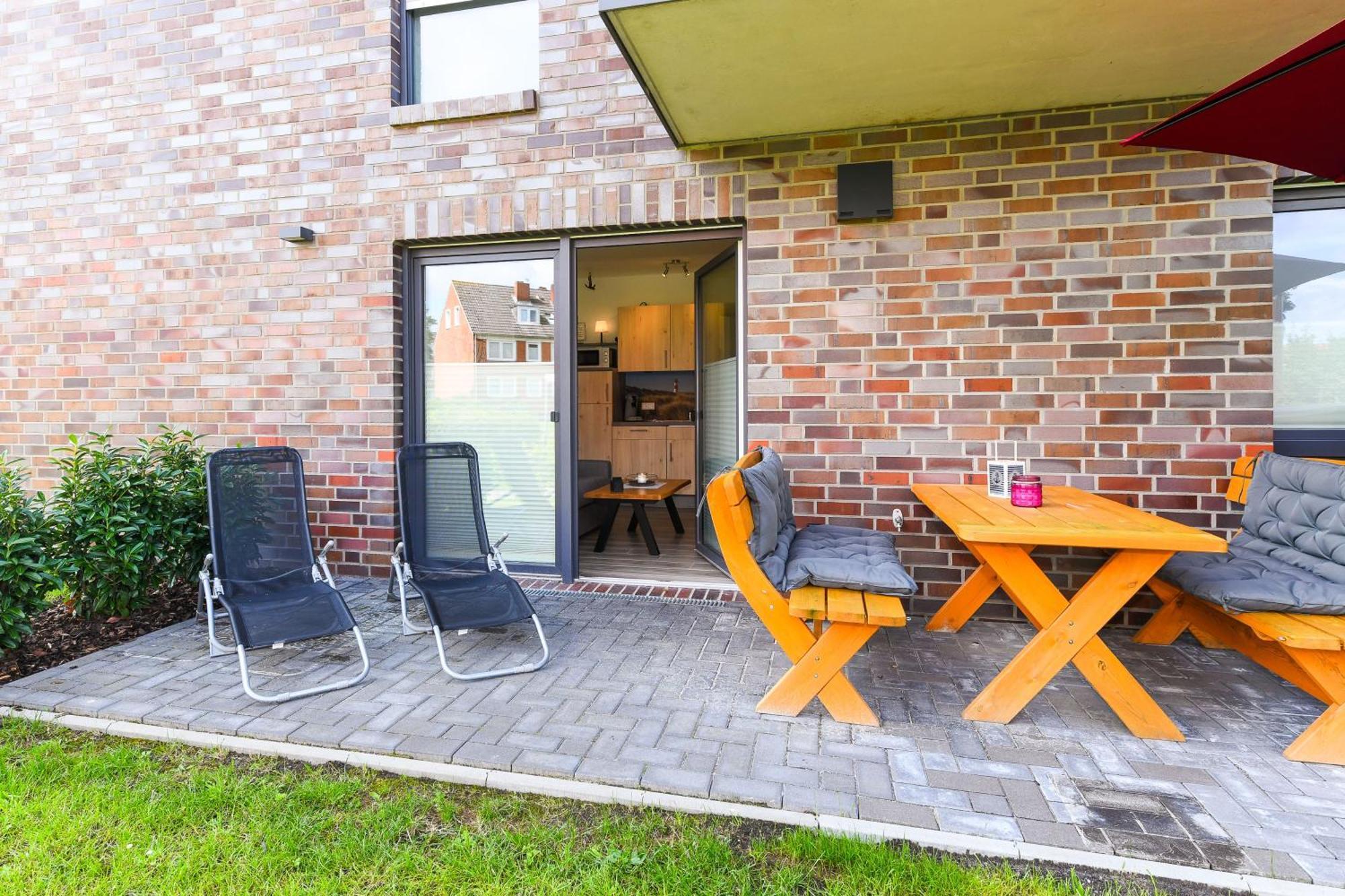 Ferienwohnung Ankerpause Эзенс Экстерьер фото