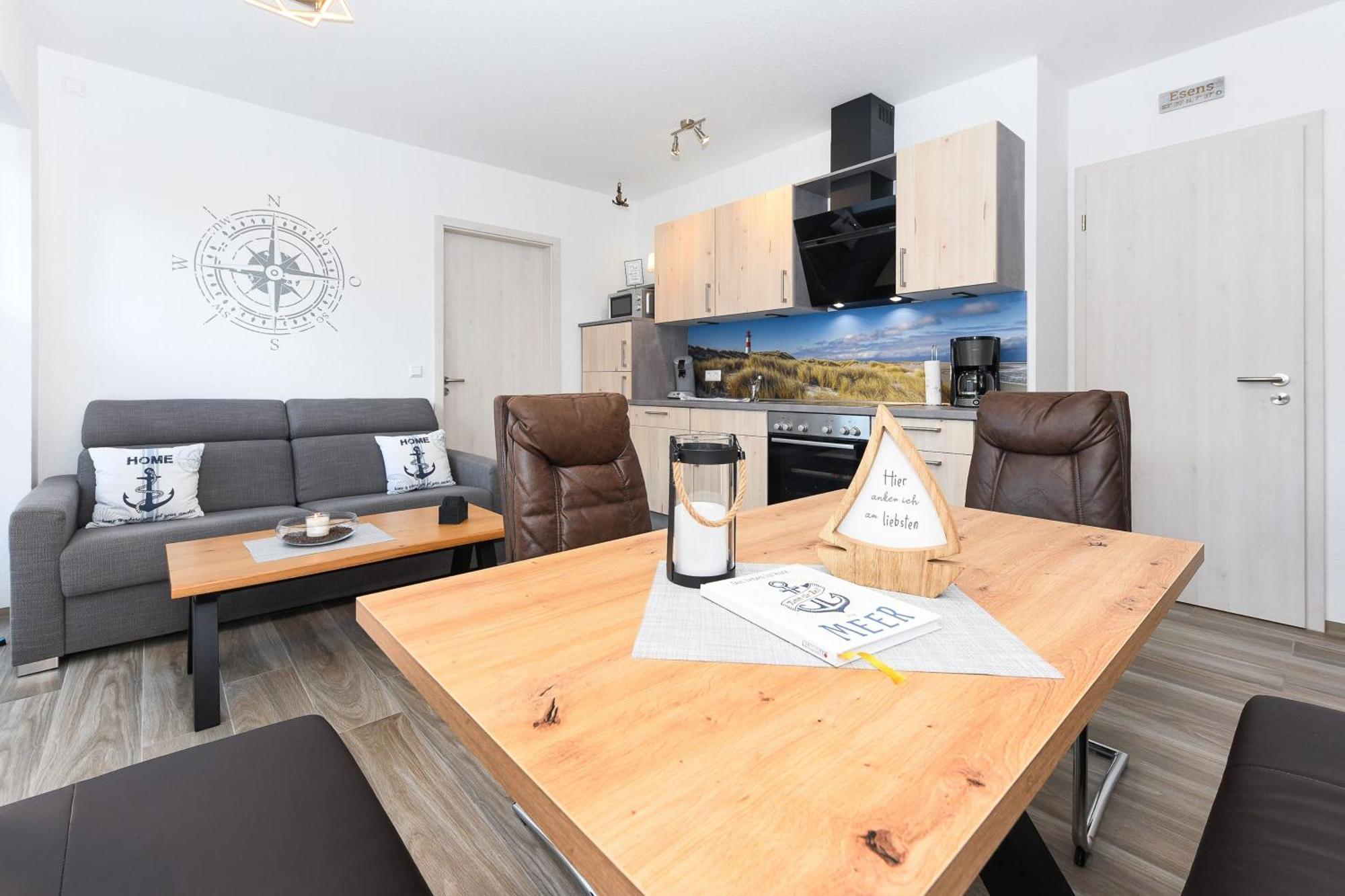 Ferienwohnung Ankerpause Эзенс Экстерьер фото
